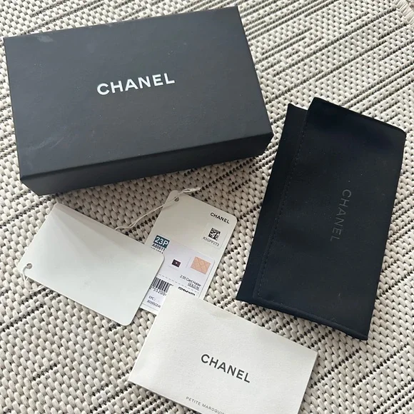 CHANEL Black Box with Accessories